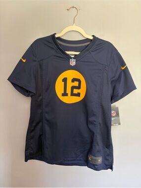 Nike Green Bay Packers XL Aaron Rodgers Acme Throwback Replica On Field Jersey